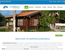 Tablet Screenshot of la-bussola.it